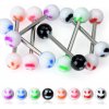 Steel Edge Piercing jazyka SM Farba: Fialová