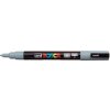 Dekoračný popisovač, 0,9 1,3 mm, UNI Posca PC 3M, sivý