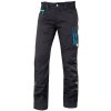 Ardon FLORET Montérkové nohavice dámske Čierna-Modrá, 44