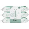 Naif Baby & Kids Plastic Free Wipes vlhčené obrúsky pre deti od narodenia 3 x 54 ks