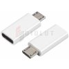 Zásuvkový adaptér MicroUSB – zásuvka USB Type-C HQ.