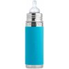 PURA Dojčenská termo fľaša modrá aqua 260ml