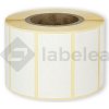 Labelea Samolepiace TERMO etikety 50x25 mm biele papierové, 1000 etikiet na rolke, Farba etikiet Biela, Vnútorný priemer dutinky 40 mm ETM050025W