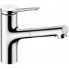 Hansgrohe Zesis M33 - Drezová batéria 150, s výsuvnou spŕškou, EcoSmart, chróm - 74810000