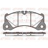 Sada brzdových platničiek kotúčovej brzdy REMSA 1345.40