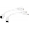 GEMBIRD napájací adaptér POE, UTP kábel, 0,15cm PP12-POE-0.15M-W