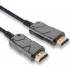 PremiumCord Ultra High Speed HDMI 2.1 optický fiber kabel 8K@60Hz,zlacené 15m kphdm21x15