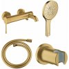 Súprava vaňová/sprchová batéria Grohe Essence 33624GN1, sprchová hlavica Grohe Rainshower 26574GN0, 27074GN0, 28362GL1