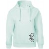 Bicykel na výšku - Oversized mikina dámská Moon - kratšia + širšia - 2XL ( Frost )