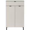 Krémová vysoká kúpeľňová skrinka 60x97 cm Arcena – Germania