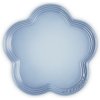 Le Creuset - servírovací tanier Kvietok 23cm, Coastal Blue