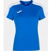 Joma Dámsky dres ACADEMY T-SHIRT ROYAL-WHITE S/S Veľkosť: L