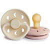 CUMLÍKY FRIGG MOON PHASE BLUSH/ CREAM, 0-6M, KAUČUK
