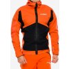 Softshellová bunda adidas TERREX Techrock GORE-TEX WINDSTOPPER Softshell Jkt - semi impact orange/black