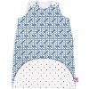 MOTHERHOOD Vak spací 2v1 ZIP-A-Round Beige mušelínový Blue Classics 3-18m 0,5 tog