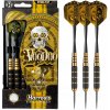 Sada steel šípok Harrows Voodoo 25g K, Brass