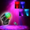 LED projektor dekoračný - imitácia morských vĺn s RGBW farebný (červený, zelený, modrý) 3W