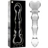 Ibiza Nebula Model 21 Dildo Borosilicate Glass 20.5x3.5cm Clear