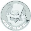 The Perth Mint strieborná minca minca Bart Simpson 2022 1 Oz