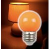UVtech LED žárovka, 2W E27, oranžová bez obsahu modré