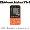 Elektronická hra tetris 23v1 oranžová