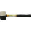 STREND PRO Kladivo Strend Pro HM231 680 g, gumené, BlackWhiteHead, sklolaminátová rúčka, TPR