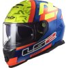 Prilba LS2 FF800 STORM SALVADOR REPLICA blue H-V yellow M 57-58