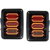 KITT Taillights Full LED suitable for JEEP Wrangler JK Rubicon (2007-2017) Smoke