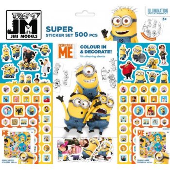 Super sticker set 500 ks Mimoni JM
