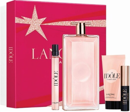 Lancôme Idôle parfumovaná voda 100 ml + telový krém 50 ml + parfumovaná voda 10 ml + riasenka 2,5 ml darčeková sada