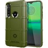 Gumený kryt na Motorola Moto G8 Play - Army Green