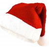 Ruhhy 22556 Vianočná čiapka Santa s brmbolcom červená