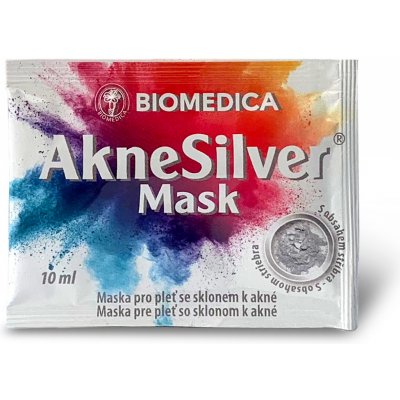 Biomedica Akne Silver Mask pre pleť so sklonom k akné 1x 10 ml