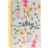 Fotoalbum 10x15 pre 200 fotografií Flower Story béžový