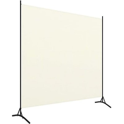 Shumee 1-dielny krémovo-biely 175 × 180 cm, 320735