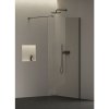 Ravak Vzduchová clona Walk-In 110x200 cm, čierna/priehľadná Wall-110 GW9WD0300Z1C