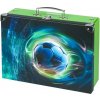 BAAGL Skladací školský kufrík Futbal Lopta s kovaním