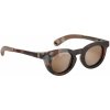 Slnečné okuliare pre deti Beaba Delight Dark Tortoise hnedé od 9-24 mes