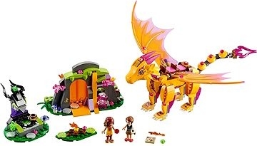 LEGO® Elves 41175 Lávová jeskyně ohnivého draka od 46,1 € - Heureka.sk