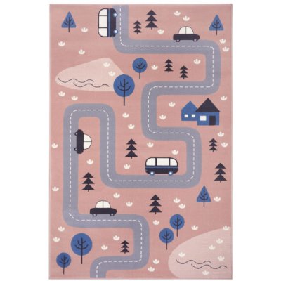 Detský kusový koberec Hanse Home Adventures 104538 Rose 160x220 cm