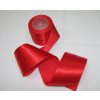 Stuha saténová 50mm červená