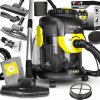 Prací vysávač taia T9005 Yellow 2200 W 2200 W čierny