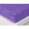 XPOSE® Detská froté plachta Exclusive - fialová 80x160 cm, Froté