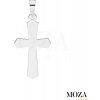 MOZA gold Krížik MG3147 Farba Zlata: biele Au