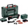 Metabo 613088800 - MT 18 LTX BL QSL - AKU nástroj Multitool, 18V 2x4Ah LiHD, Nabíjačka ASC 55, metaBOX 145 L