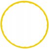 VFstyle Detská skladacia obruč Hula hoop 66 cm žltá