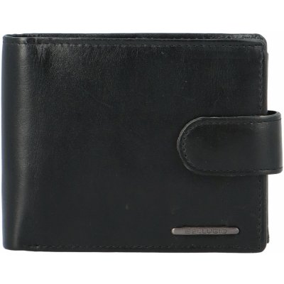 Bellugio Pánska kožená peňaženka Daviss čierna