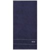 Malý bavlnený uterák BOSS 50 x 100 cm 1011472 tmavomodrá ONE SIZE