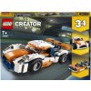 LEGO CREATOR 3V1 Slnečné pretekárske auto 31089