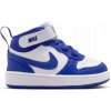 Nike Court Borough Mid 2 Biele Modré Detské CD7784-130 Veľkosť 19.5